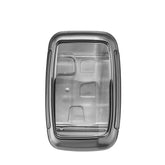 2-in-1-Schlüsselabdeckung aus TPU mit Tastenfolie für Land Rover Range Rover Sport/Freelander 2
